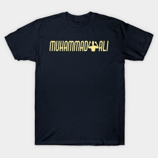 Gold Ali boxing T-Shirt